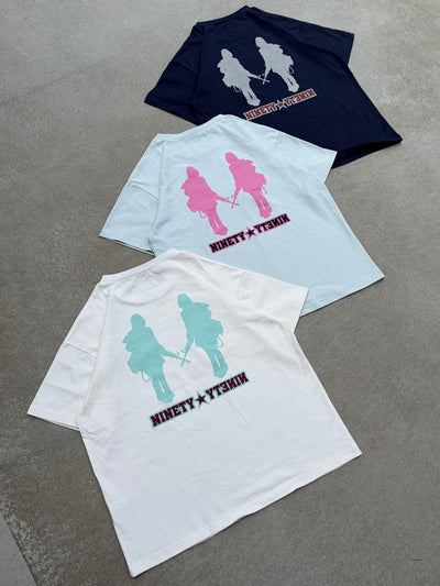 Twins Gun Girl Tee 