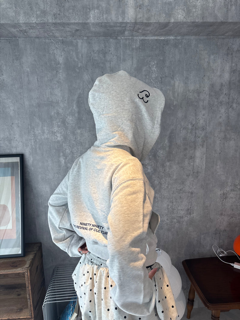 90 Logo Dot Zip 連帽外套 