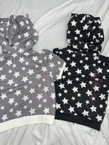 Cat-Ear Short Sleeve Zip Hoodie 