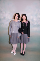 Ribbon Knit Cardigan