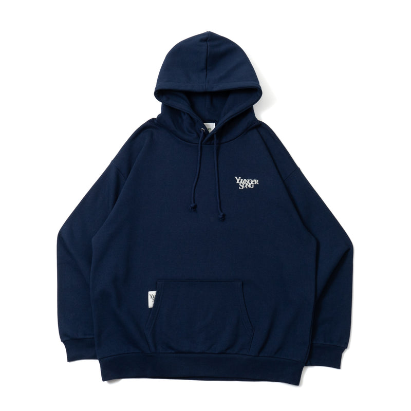foaming universal logo hoodie