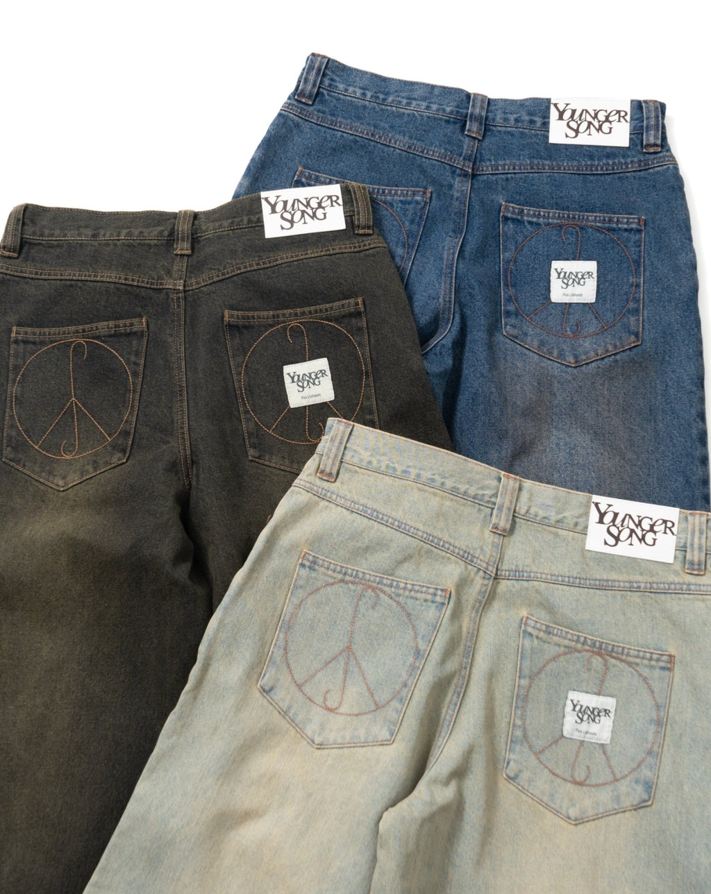 ys over die baggy denim pants – YZ