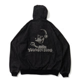 youngersong × centimeter  denim hoodie jacket