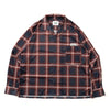 MESH OMBRE CHECK SHIRT
