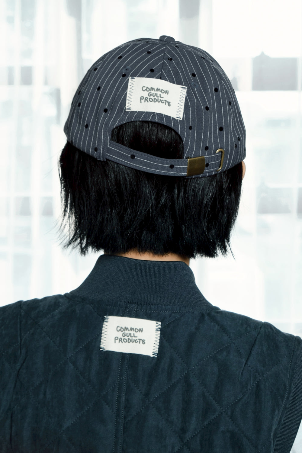 ストライプでドットなひきこもりcap – YZ