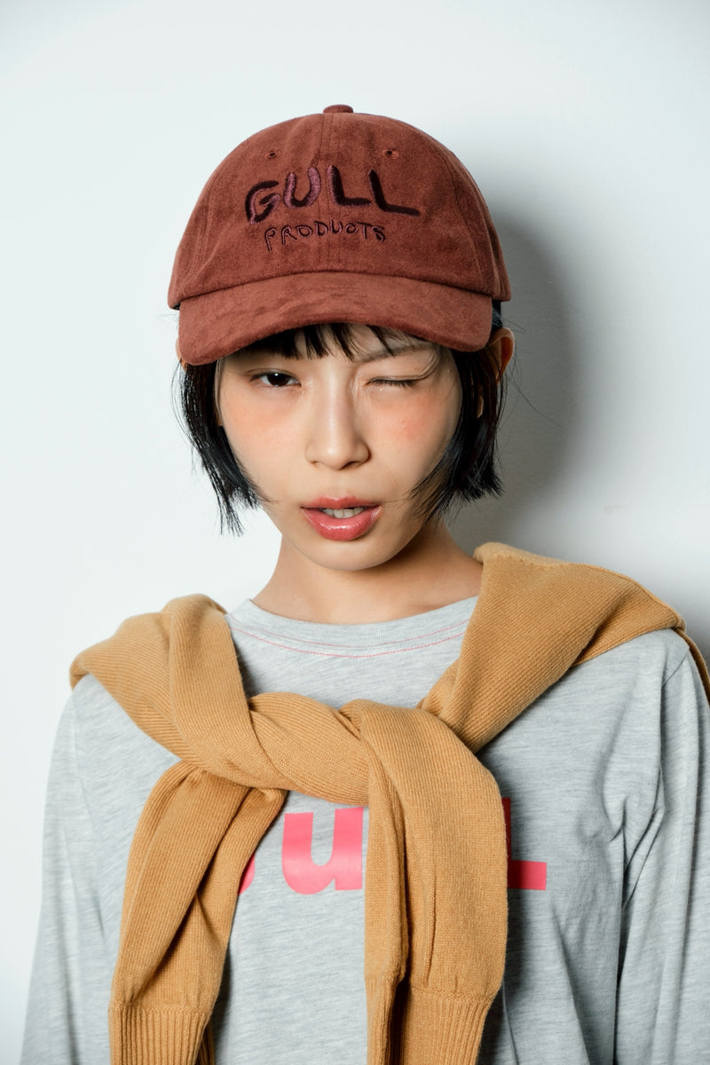 スウェードのひきこもりcap