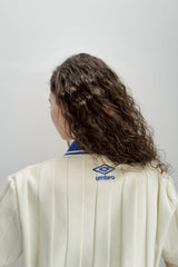 umbro×common gull products.でこぼこのニットポロシャツ