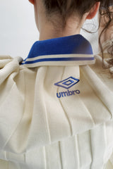 umbro×common gull products.でこぼこのニットポロシャツ