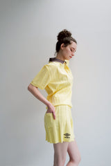 umbro×common gull products.でこぼこのニットショートパンツ