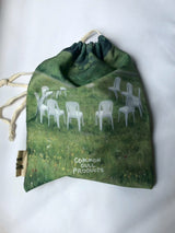 11席ある小人たちへの巾着袋