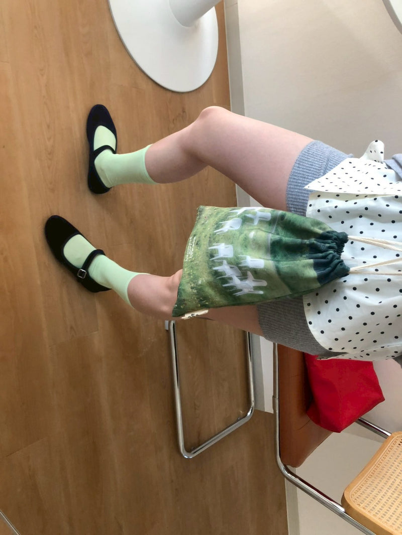 11席ある小人たちへの巾着袋