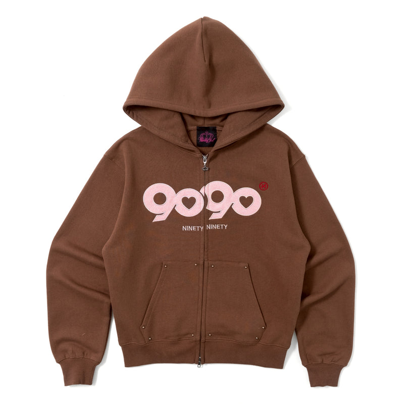 OG Logo Valentine Zip Hoodie – YZ