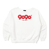 OG 로고 발렌타인 오프숄더 스웨트 