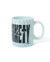 【09090×라브 상등】Gothic Logo Zebra Mug Cup 