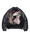 【9090×ラヴ上等】Ukiyo-e Embroidered Souvenir Jacket