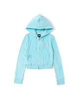 【9090girl×Juicy Couture】Velour Zip Hoodie