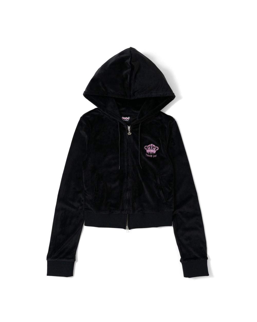 090girl × Juicy Couture] Velour Zip Hoodie – YZ
