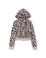 【9090girl×Juicy Couture】Velour Zip Hoodie
