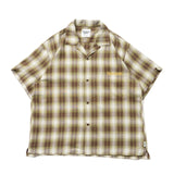 ombre check shirts half sleeve