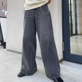 Denim Baggy Pants