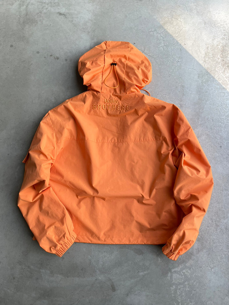 Waterproof tech short mountain length jacket