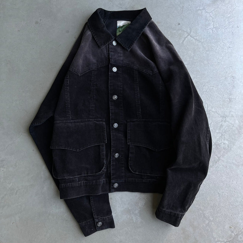 9,799円【XLサイズ】 SAPEur Corduroy JACKET ブラック
