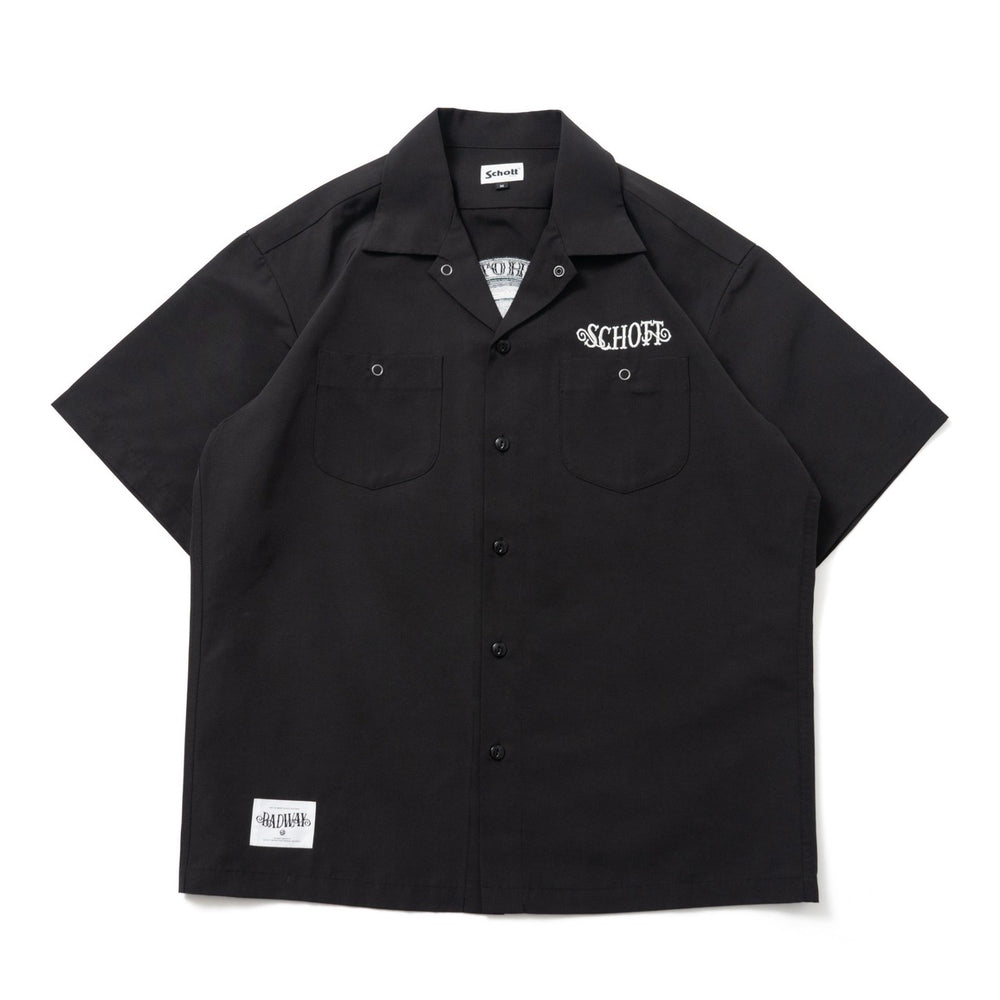 Schott badwayコラボ　ワークシャツ M SCHOTT×BADWAY collabo shirts – YZ
