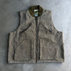 Vintage processed western duck vest