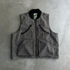 Vintage processed western duck vest