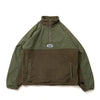 switching fleece half zip