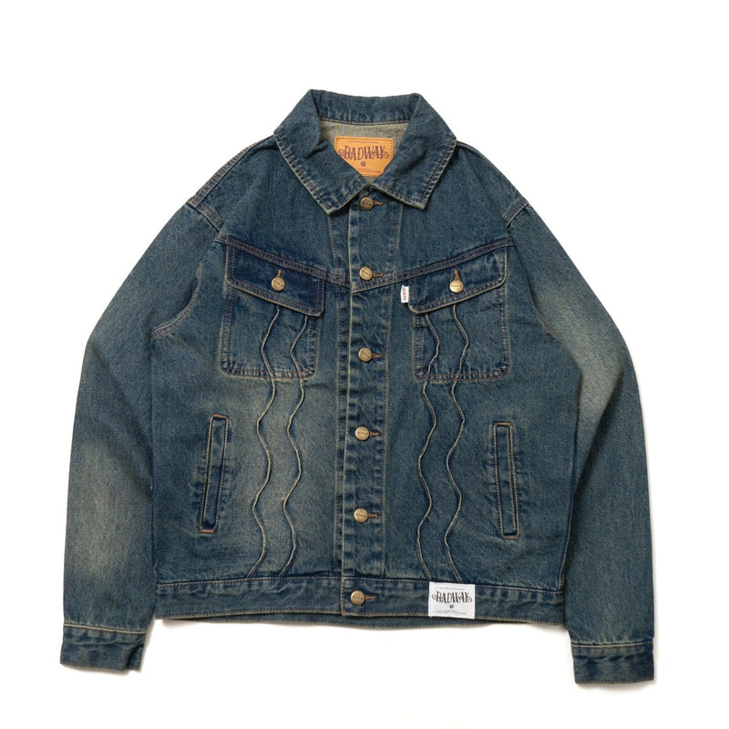 Wave classic overdye denim jacket – YZ