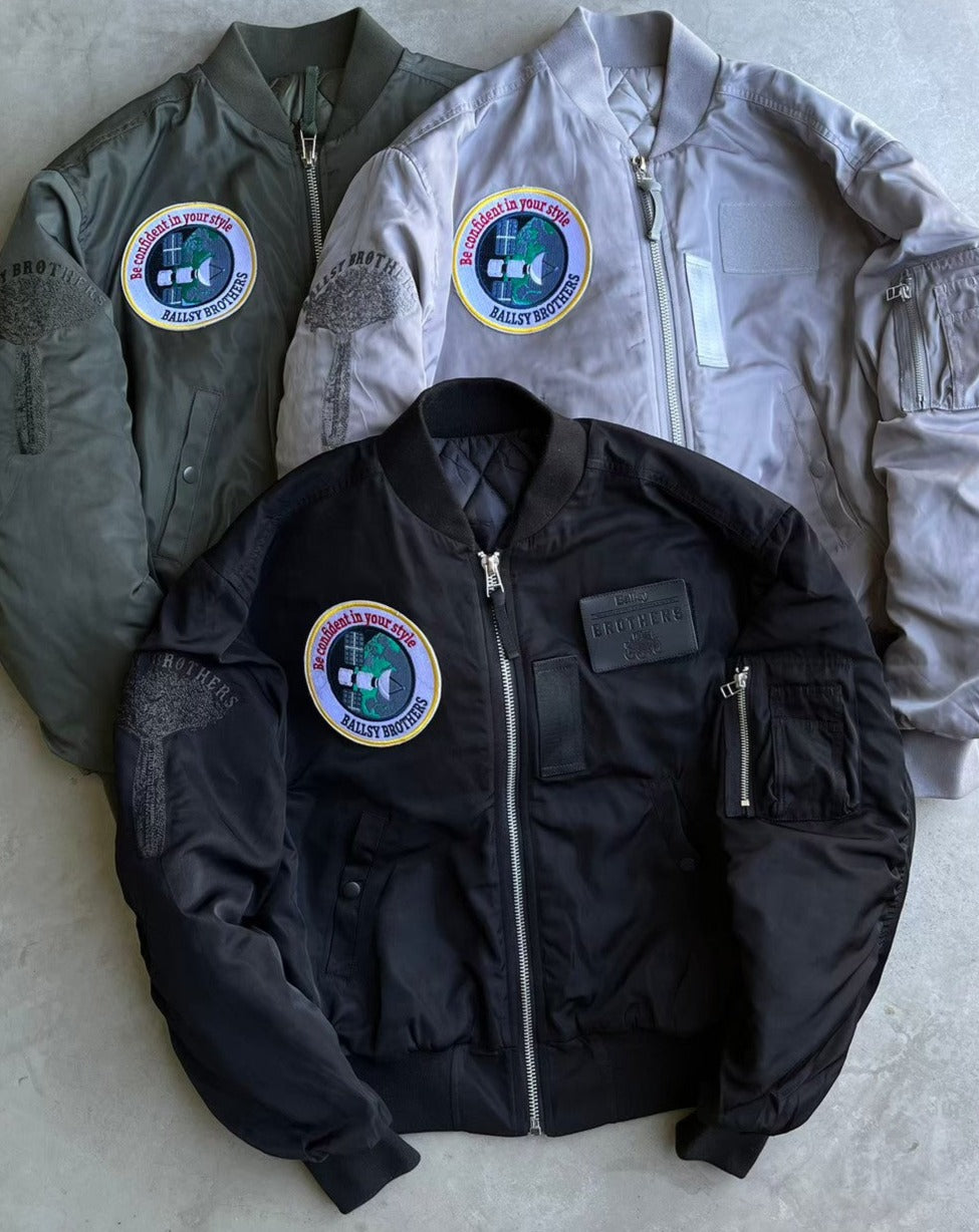 BALLSY short length MA-1 jacket – YZ