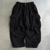 M65 fleece wide cargo pants