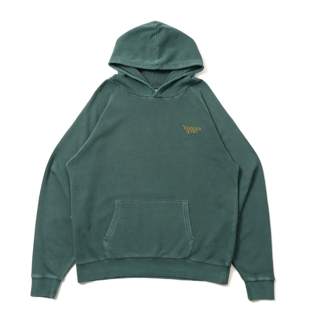 pigment raglan universal logo hoodie – YZ