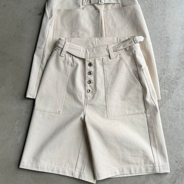 Denim baggy gurkha baker jorts – YZ