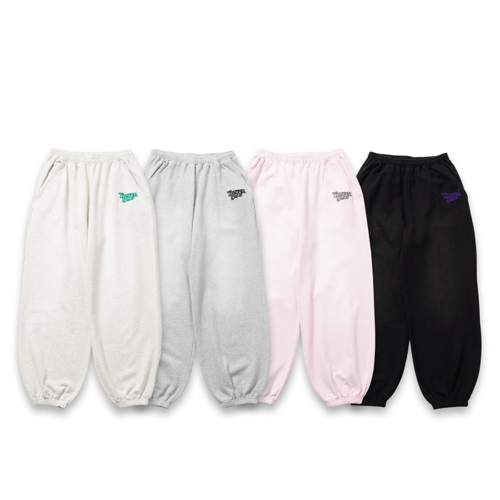3d embroidery universal logo sweat pants – YZ