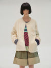 NO COLLAR CARDIGAN(発送予定：2026年月8月下旬~)