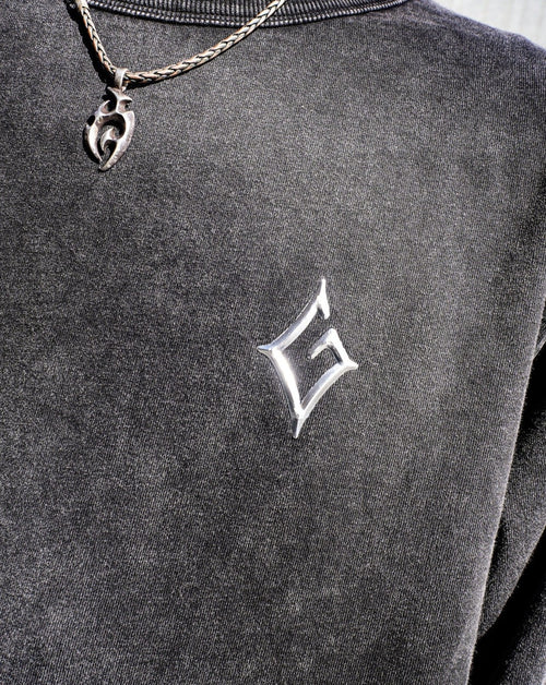 genzai Metal logo LS Tee