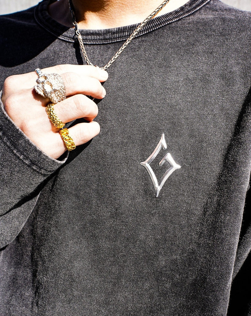genzai Metal logo LS Tee