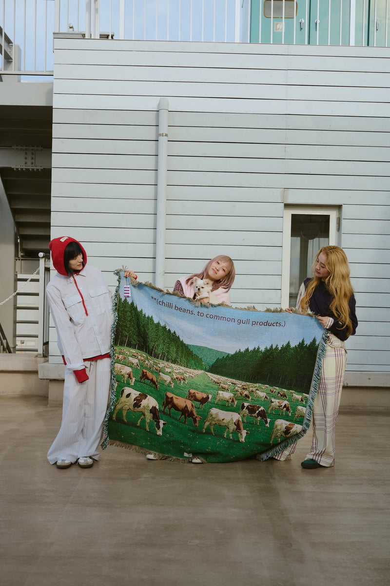 はじめての鼓動、Chilli Beans.✖common gull products.森の土曜日ラグ