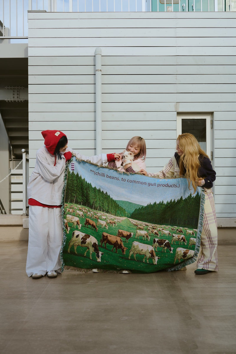 はじめての鼓動、Chilli Beans.✖common gull products.森の土曜日ラグ