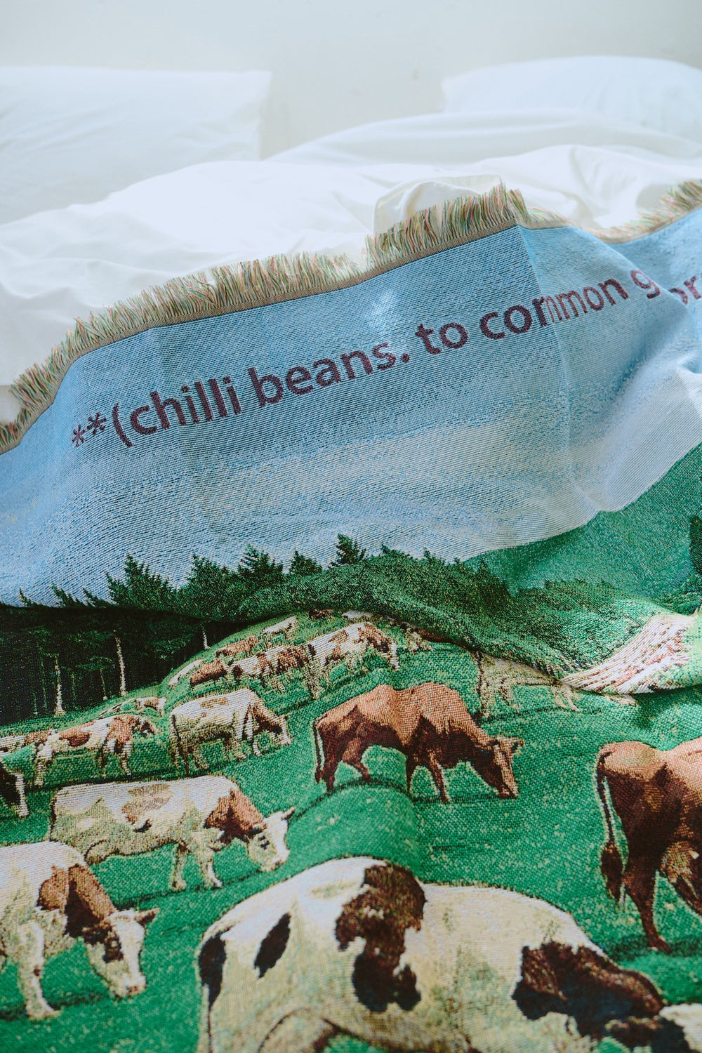 chillibeans. チリビーンズ ラグ はじめての鼓動、Chilli Beans.✖common gull products.森の土曜日ラグ