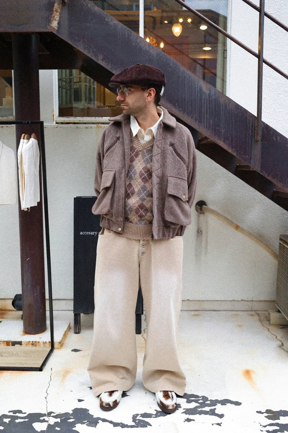 shaggy western blouson – YZ