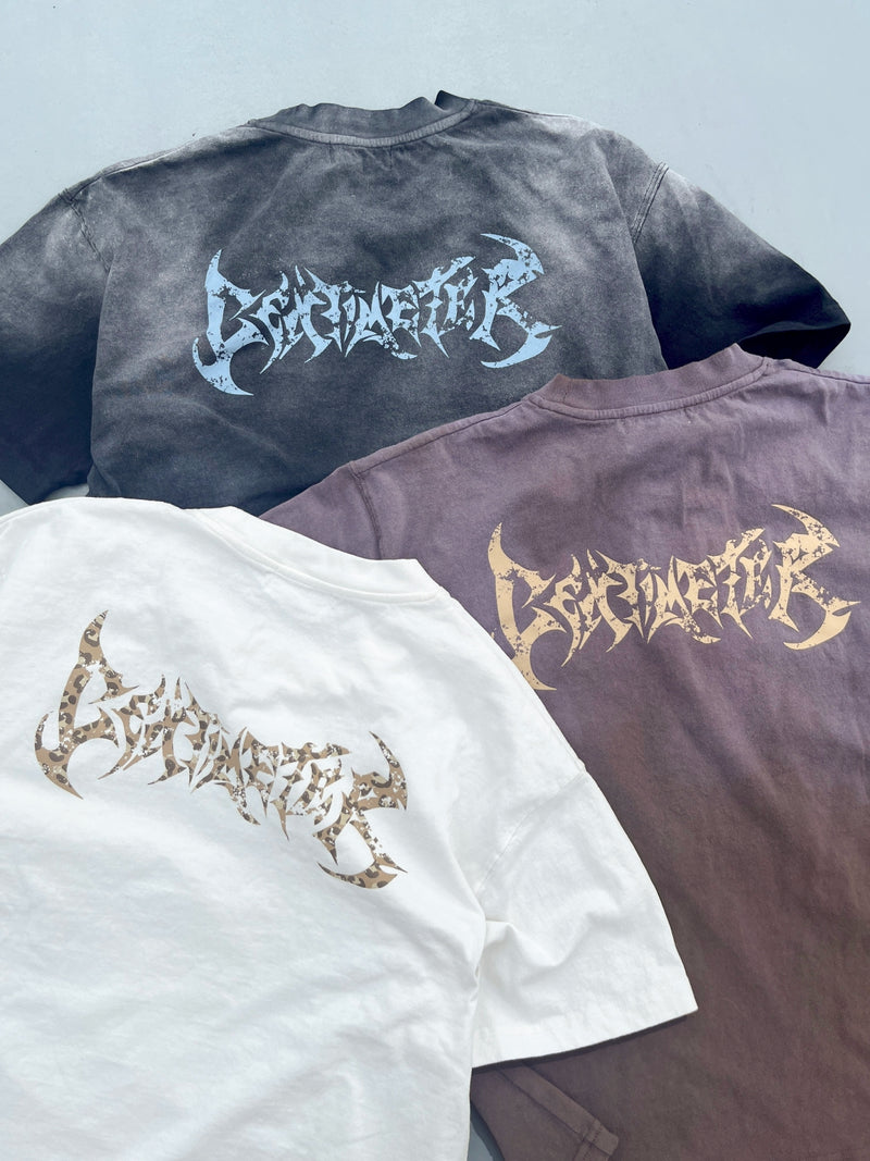 Tribal logo gradation tee