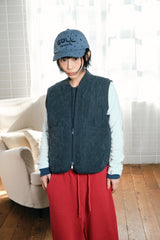 ストライプでドットなひきこもりcap