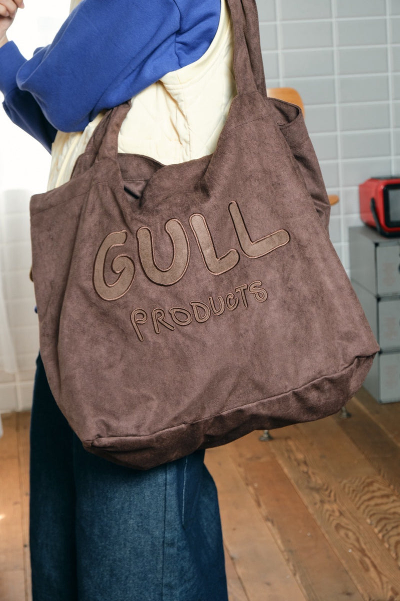 スウェードのひきこもりbag
