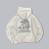 CMT ruler rhinestone zip hoodie 