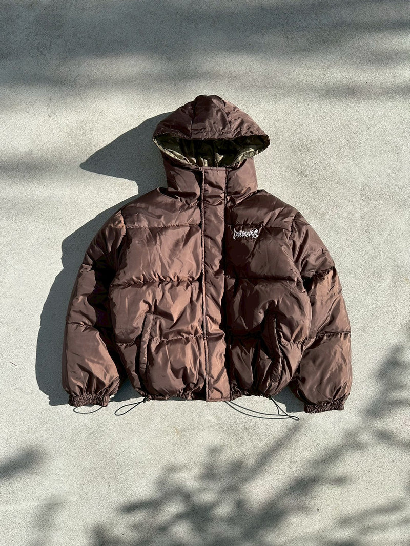 Reversible puffer jacket