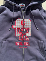 Boxy 尺寸的前拉鍊連帽衫 