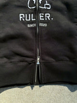 Boxy 尺寸的前拉鍊連帽衫 